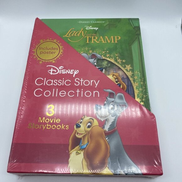 Disney Classic Story Collection 3 Movie Storybooks Hardcover January 2017 New - Picture 8 of 8